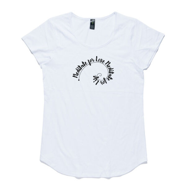 Meditate for Love, Meditate for Life - AS Colour Women's Mali Capped Sleeve Tee Thumbnail