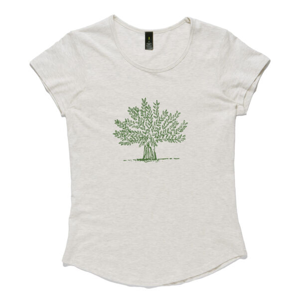 Olive Tree - AS Colour Women's Mali Capped Sleeve Tee Thumbnail