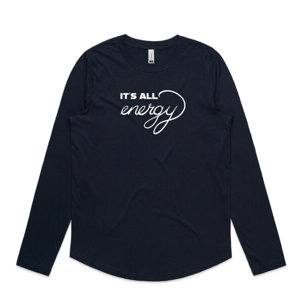 It's All Energy - AS Colour Women's Curve Longsleeve - 4055 Thumbnail