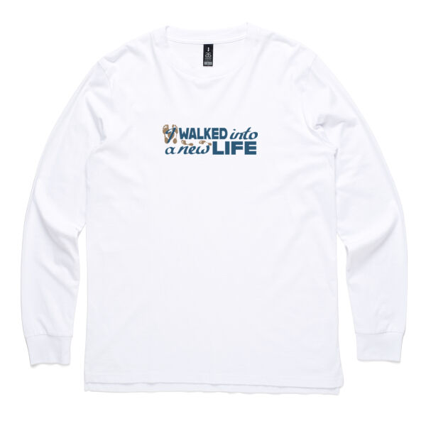 Walk into a New Life - Unisex AS Colour Staple Longsleeve Thumbnail