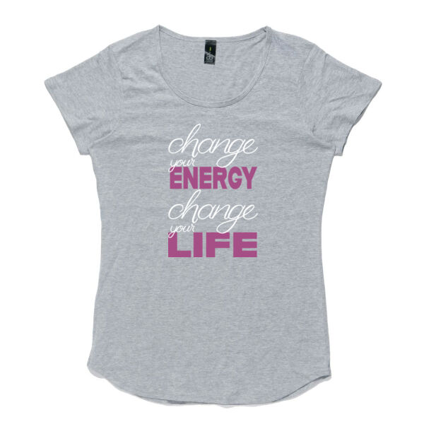 Change your Energy, Change your Life - AS Colour Women's Mali Capped Sleeve Tee 2 Thumbnail