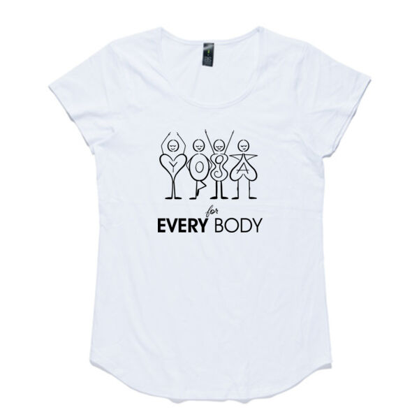 Yoga for Every Body - AS Colour Women's Mali Capped Sleeve Tee Thumbnail