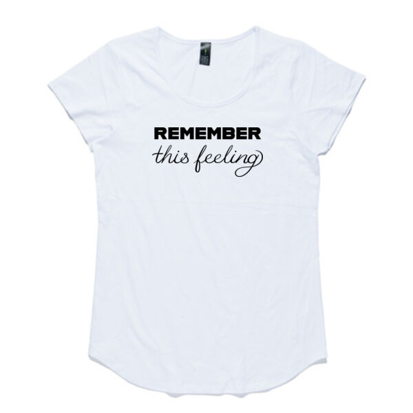 Remember this feeling - AS Colour Women's Mali Capped Sleeve Tee Thumbnail