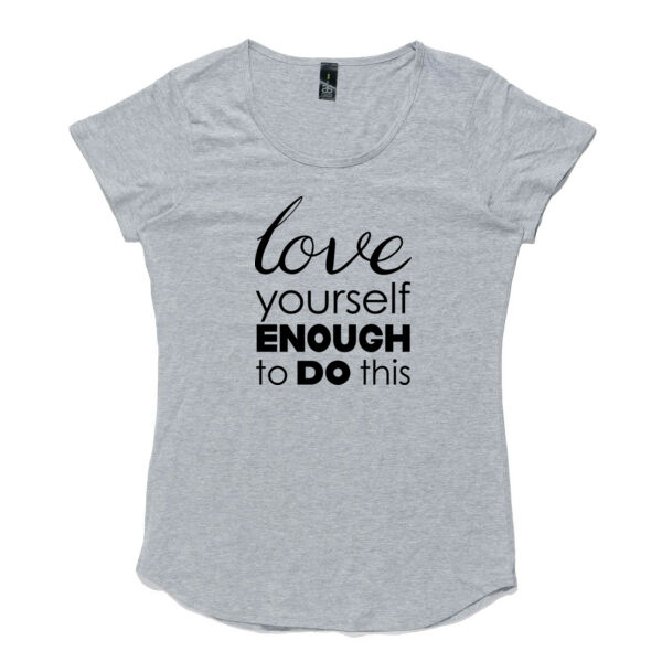 Love Yourself Enough to Do This - AS Colour Women's Mali Capped Sleeve Tee Thumbnail