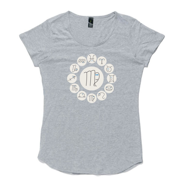 Virgo - Women's Mali Capped Sleeve Tee Thumbnail