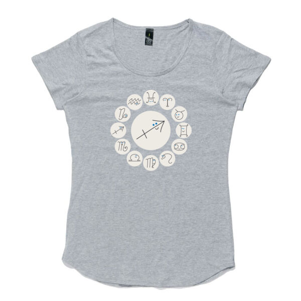 Sagittarius - Women's Mali Capped Sleeve Tee Thumbnail